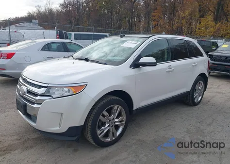 2013 Ford Edge Limited z USA, uszkodzony, nr VIN 2FMDK3KC9DBB97688